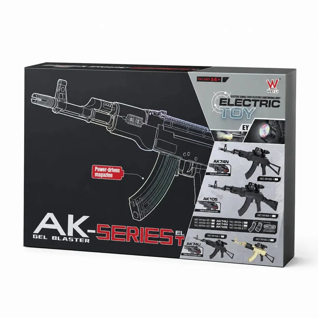 Original AK47U Tactical Electric Gel Blaster Hobby Grade Toy Gun
