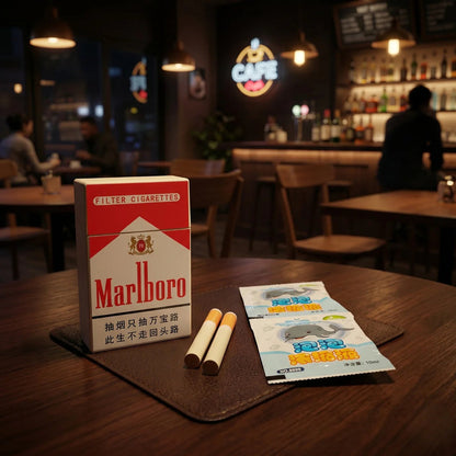 Marlboro bubble cigarette