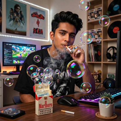 Marlboro bubble cigarette