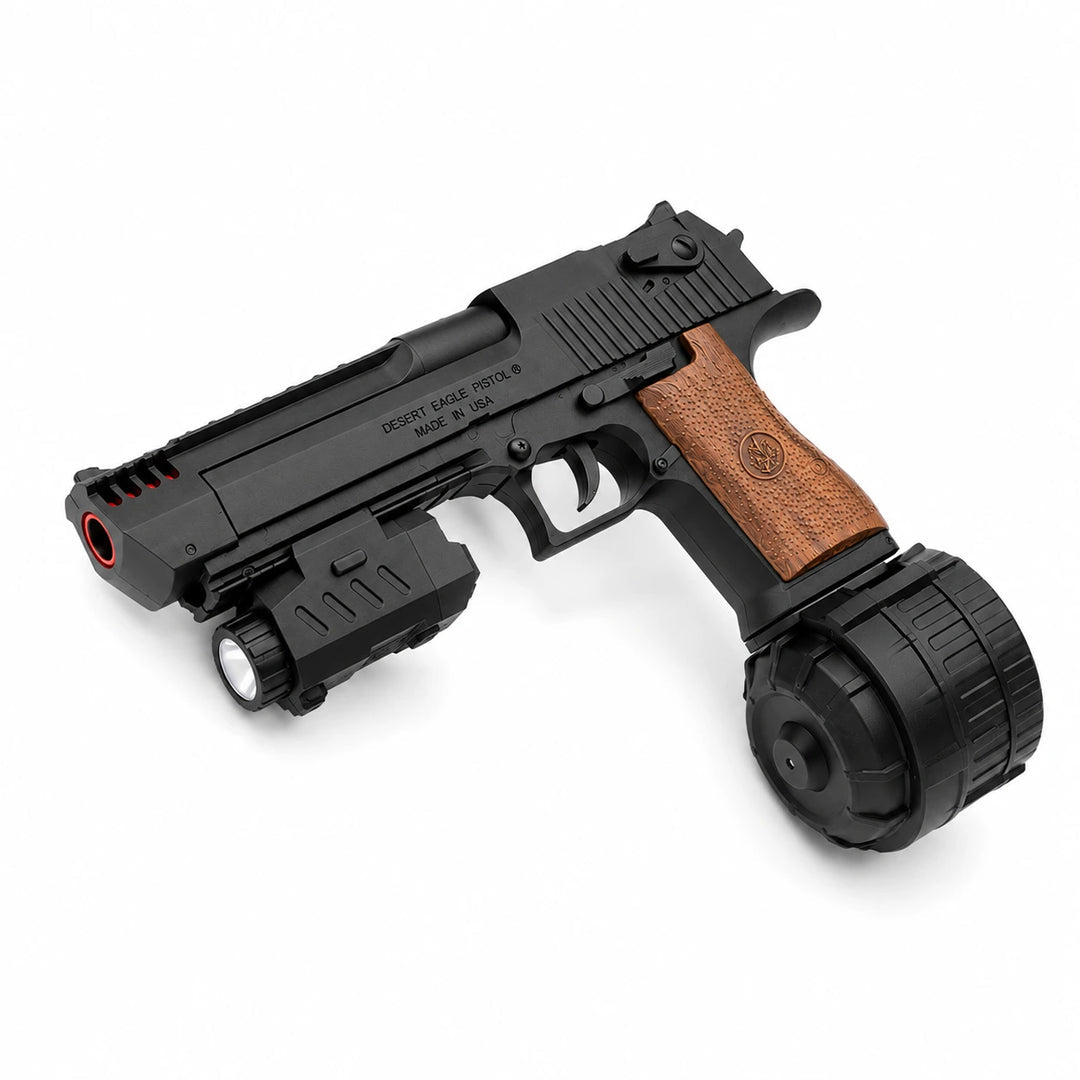 Desert Eagle Electric Gel Blaster With Drum Magazine