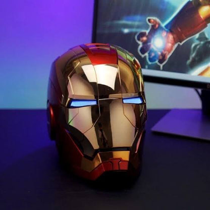 Iron Man Mask Helmet with Touch Open Face