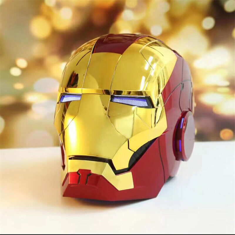 Iron Man Mask Helmet with Touch Open Face