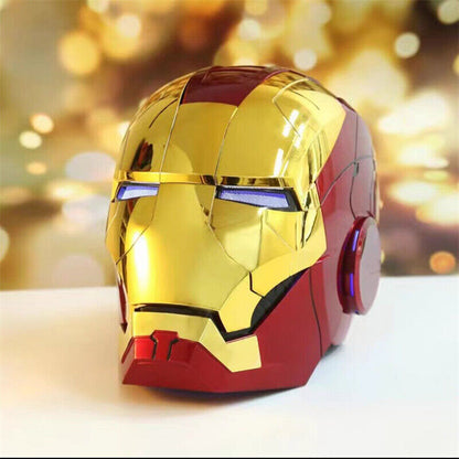 Iron Man Mask Helmet with Touch Open Face
